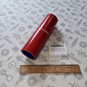 Патрубок радиатора МАЗ 4370 нижний 40х170 RED LORRY® (СИЛИКОН) (QDAPC)